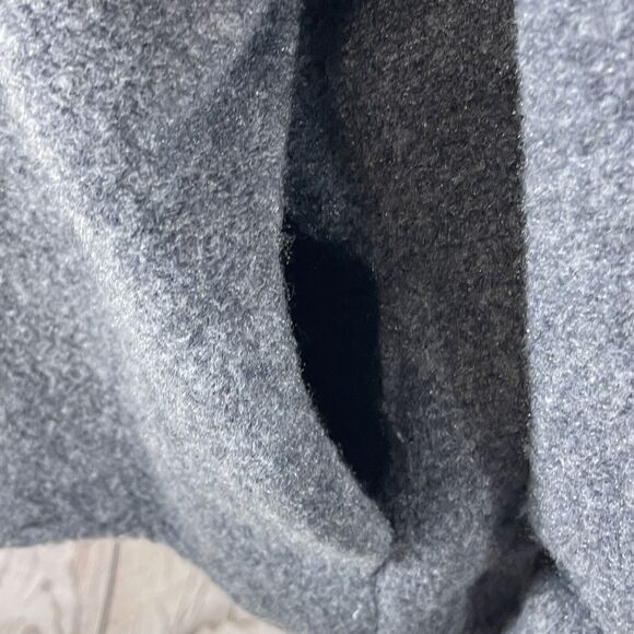 Black Tape Dex SZ X (0X) Fleece Jacket Button Up Long Sleeve Pockets Gray Womens - Picture 6 of 10